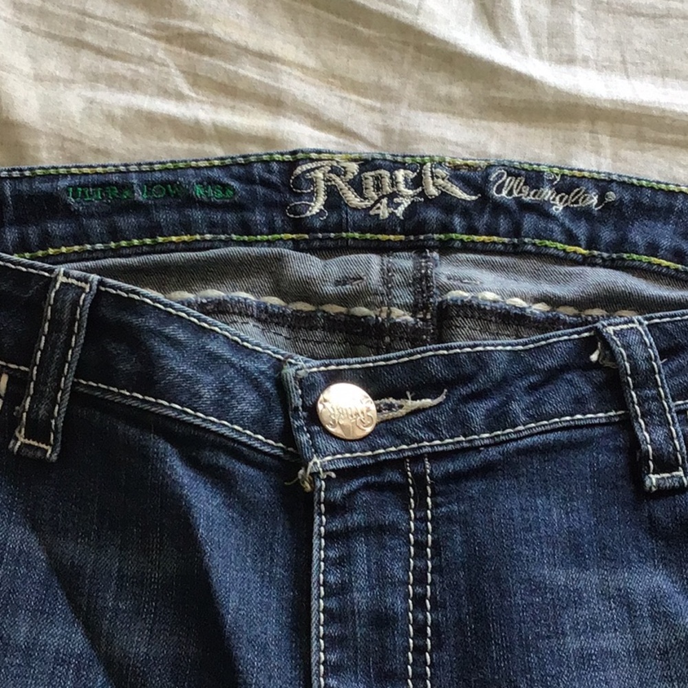 Rock 47 wrangler women’s  jean size 16